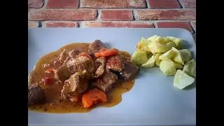 Estofado de secreto ibérico con cerveza negra | ¡Más que rico!