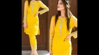 Exclusive  Mirror Work Shirt Dress Designs And Ideas 2021|Best Mirror Work On Dresses-Beauty Trends