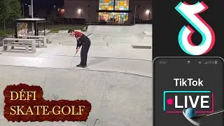 SkatePark - Mini-golf trick shots (11 sept. 2025) 🔴 TikTok LIVE