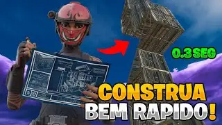 5 DICAS para CONSTRUIR MELHOR e mais RÁPIDO no FORTNITE! 😱