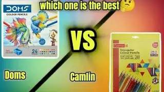DOMS vs Camlin 😱 Which Is BEST for Drawing?