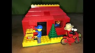 Lulu's Unique Lego Utopia - Red Bungalow