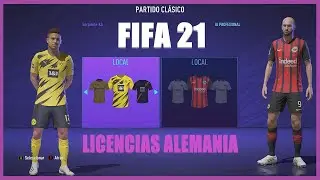 FIFA 21 LICENCIAS / LIGAS / EQUIPOS / KITS / DE ALEMANIA