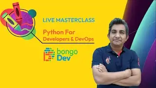 Live Class: Python For Developers and DevOps | 27 September 9:30AM