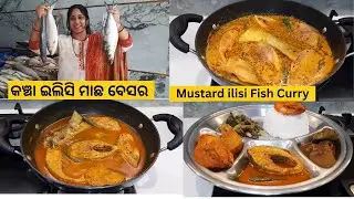 ବୋବାଲ୍ କଞ୍ଚା ଇଲିସି ମାଛ ବେସର /ଏମିତି ଥରେ ଇଲିସି ମାଛ ତରକାରି କରିକି ଖାଆନ୍ତୁ କଡେଇ ଟେ ମାଛ ତରକାରି ଏକା ଖାଇଯିବେ