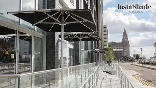 Instashade Parasols - Moose Coffee Liverpool