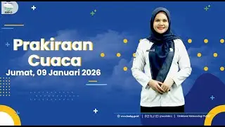 Prakiraan Cuaca Esok Hari, Jumat, 09 Januari 2026
