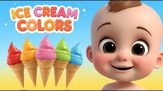 Down By The Bay &ndash; Ice Cream Candy Colors | Baby Toon World Nursery Rhymes
