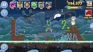 Angry Birds Friends Level 3 Tournament 1703 three stars NO POWER-UP walkthrough 2026-02-19