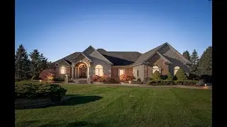Tour this Stunning Ranch Estate, Finished Walkout Basement, Entertainer's Dream in Bruce Twp, MI