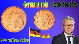 RARE 1 Cent Germany Coin 2024 Worth $89? 😱 Full Coin Review & Value Explained