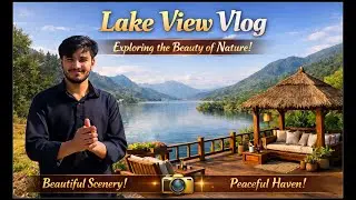 Lake view Vilog Exploring the beauty of Nature Peaceful Haven || Incredible Siachen 