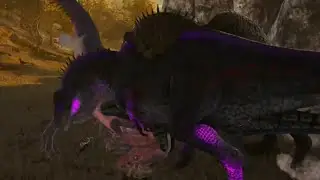 Anjanath VS Acro pack - (ARK survival evolved)