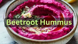 How To Make Beetroot Hummus Recipe