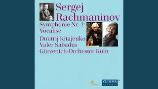 14 Romances, Op. 34: No. 14, Vocalise (Version for Countertenor & Orchestra)