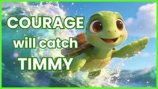 Courage will catch Timmy - if he falls!