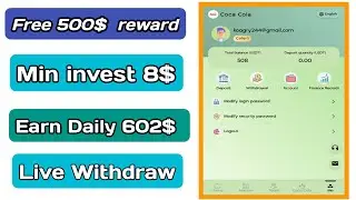 coca-cola.vip | New High Profitable USDT Money Making Platform | Sign Up to get $500 USDT