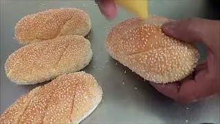 How to make garlic bread/chocolate rice cream bun #trending by Rmdbakerking 