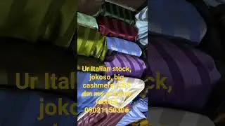 I deal in fabric material