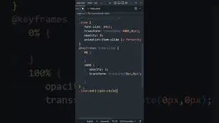 Simple animation with SCSS @For syntax. SASS/SCSS @For example. #shorts