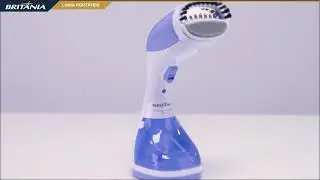 Passadeira a Vapor Brit&acirc;nia Port&aacute;til | Instru&ccedil;&otilde;es para o primeiro uso