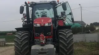 Testy massey Ferguson 8732 w ciężkich warunkach i obornik