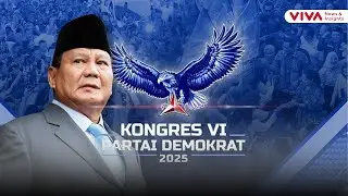 [LIVE] Penutupan Kongres Partai Demokrat 2025