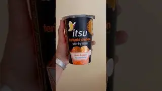 Trying Itsu&rsquo;s teriyaki chicken cup noodles #itsu #cupnoodles #teriyaki #uk #stirfry #noodles #food