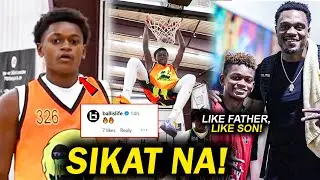 Anak ni Justin Brownlee, Sumisikat na sa Amerika! Manang-mana sa Tatay, Mamaw Maglaro ng Basketball!