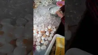 artificial egg #plasticeggs making in 🌎