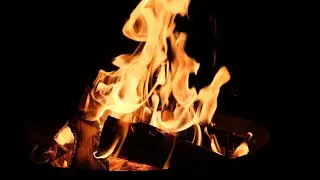 Fire place with a most powerful relaxing Chant of 