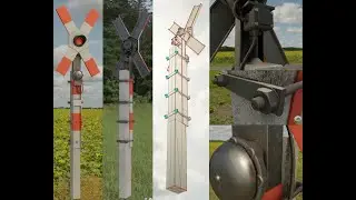 Andreaskreuz Version 2 (Low-Poly) - Blender-2.92