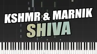 KSHMR & Marnik - Shiva (Piano Tutorial) + FREE MIDI