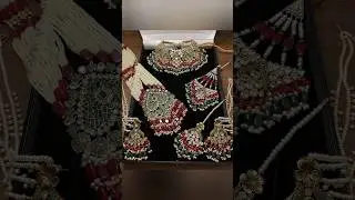 Pakistani bridal jewellery set✨❣️barat bridal look❤️🤭#shorts#youtubeshorts #shortsviral #fashion#set