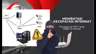 Membatasi kecepatan internet pengguna wifi yang tidak dikenali
