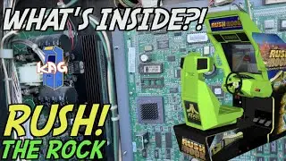 Inside Rush the Rock Arcade Cabinet! | What's Inside?!