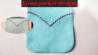 Front Pocket Embroidery Designs | Front Pocket Design | Kameez Front Pocket