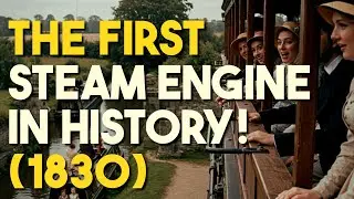 The FIRST Commercial Steam Train Ride in History! 🚂 | Liverpool & Manchester Railway (1830)