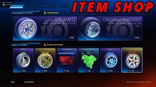 Unveiling Today's Rocket League Item Shop: SAFFRON FROSTED DRACOS!