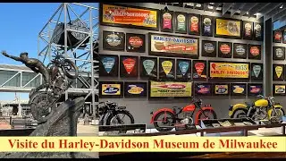 Visite comment&eacute;e du mus&eacute;e Harley-Davidson de Milwaukee