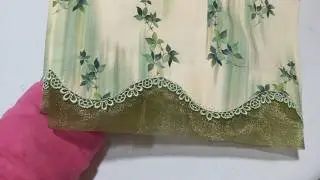 Trouser design cutting and stitching || Organza trouser design