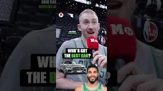 Rapid fire questions with Sam Hauser the day before Game 1 of the #NBAFinals! ⚡️🗣️ #NBA #Celtics