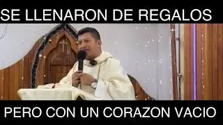 SE LLENARON DE REGALOS PERO CON UN CORAZON VACIO