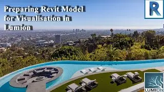 Modern Villa - Part 14 - Preparing Revit Model for Visualisation in Lumion