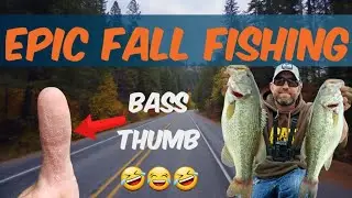 Fall Largemouth Bass Fishing in Eastern Washington, Pacific Northwest...EPIC day on the water!