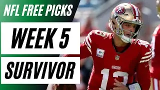 Выбор команды NFL Survivor Pool, неделя 5 | Стратегия NFL Survivor | Выбор команды NFL, неделя 5