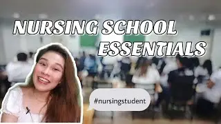 NURSING SCHOOL ESSENTIALS | FEU NRMF | Tracy Roco