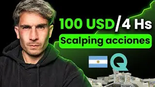 Gano 100 USD en un d&iacute;a Haciendo Scalping de Acciones Argentinas