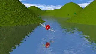 Povray-Island and Air Lohm&uuml;ller