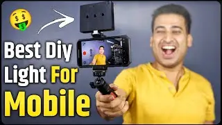 How To Make Amazing Selfie Light At Home - Best Light For Mobile & Dslr
